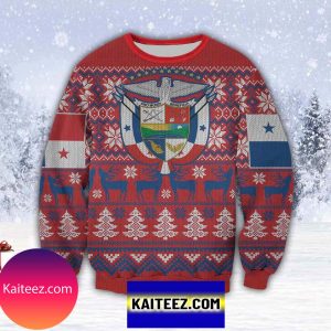 Panama 3d All Over Print Christmas Ugly Sweater