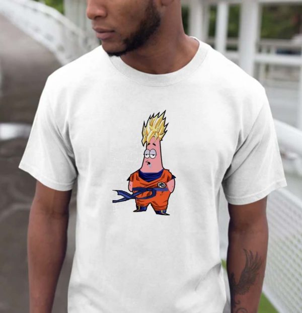 Patrick ball z spongebob goku dragon ball z t-shirt