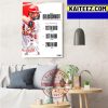 Paul Goldschmidt St Louis Cardinals Triple Crown Watch NL Ranks ArtDecor Poster Canvas