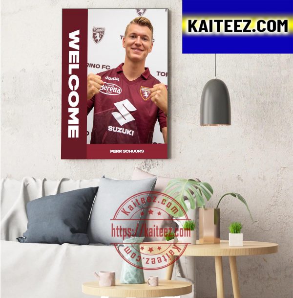 Perr Schuurs Join Serie A Side Torino FC Decor Poster Canvas