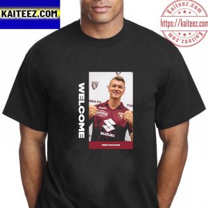 Perr Schuurs Join Serie A Side Torino FC Vintage T-Shirt