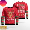 Personalized I Love My Preschoolers Snow Much Christmas Ugly Sweater