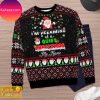 Personalized I’m The Teacher Elf  Christmas Ugly Sweater