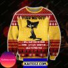 Piss Me Off 3d Print Christmas Ugly Sweater