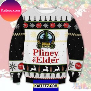 Pliny The Elder Beer 3D Christmas Ugly Sweater