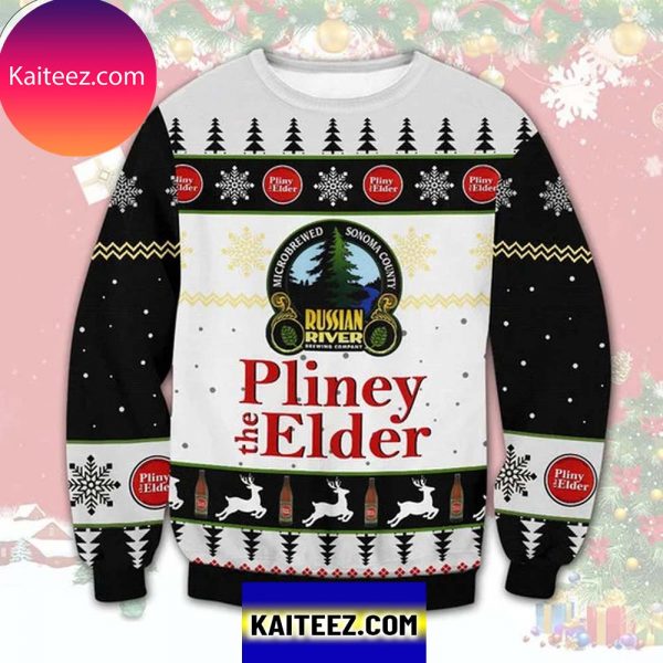 Pliny The Elder Beer 3D Christmas Ugly Sweater