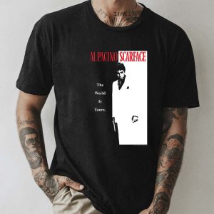 Popfunk Classic Scarface The World Is Yours T-Shirt