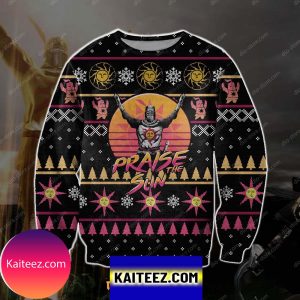 Praise The Sun 3d Print  Christmas Ugly Sweater