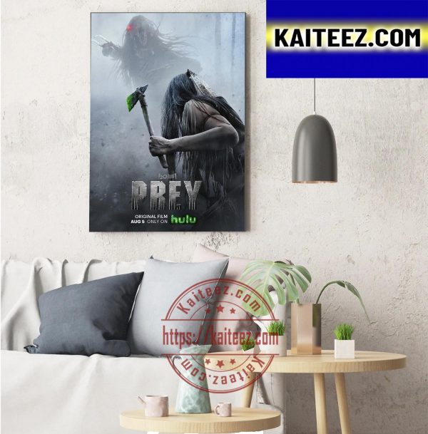 Prey Fight Predator New Poster Moive Home Decor Poster Canvas