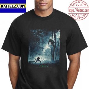 Prey Movie Official Poster Of 20th Century Studios Vintage T-Shirt