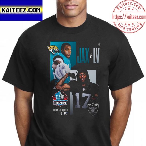 Pro Football Hall of Fame Jax vs LV T-shirt