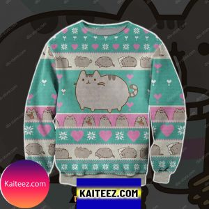 Pusheen 3d Print Knitting Pattern Christmas Sweater
