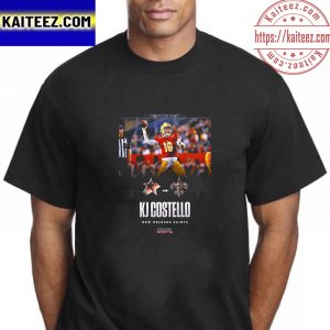 QB KJ Costello From Philadelphia Stars to New Orleans Saints Vintage T-Shirt