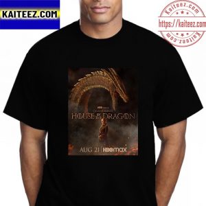 Queen Rhaenyra Targaryen and Syrax House of The Dragon Vintage T-Shirt