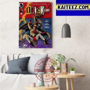 Quick Stops Cover Artist For Dark Horse Comics Decorations Poster Canvas