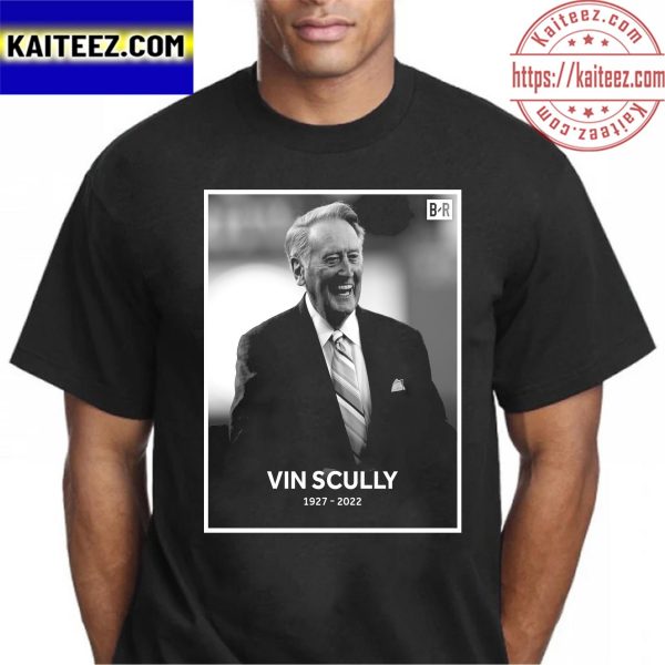 RIP Vin Scully 1927 2022 Legendary Dodgers Broadcaster T-shirt