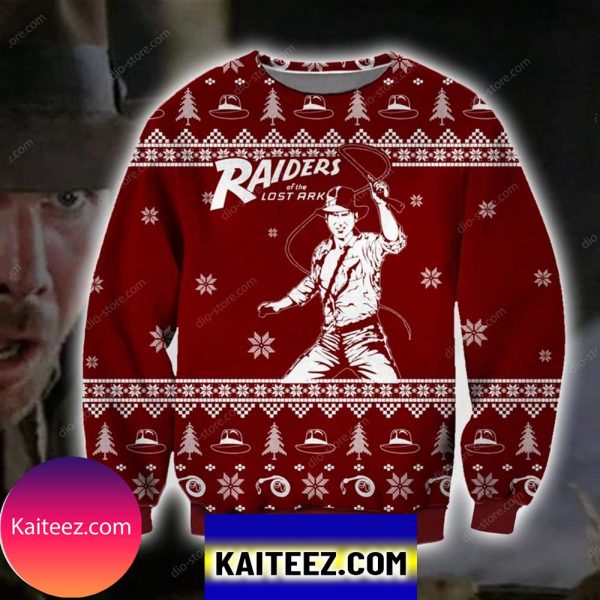 Raiders Of The Lost Ark Knitting Pattern 3d Print Christmas Ugly Sweater