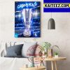Real Madrid are UEFA Super Cup Champions Art Decor Poster Canvas