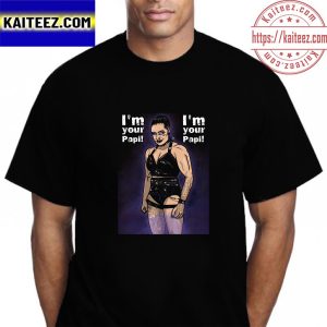 RheaRipley Rhea Is Papi WWE Raw SmackDown Fan Art Vintage T-Shirt