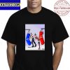 Sabrina Ionescu Queen Of Clutch In New York Liberty Vintage T-Shirt