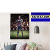 Robert Lewandowski In New Club Barcelona ArtDecor Poster Canvas