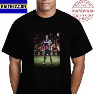Robert Lewandowski In New Club Barcelona Vintage T-Shirt