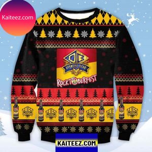 Rocktoberfest Beer 3D Christmas Ugly Sweater