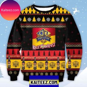 Rocktoberfest Beer 3D Christmas  Ugly Sweater