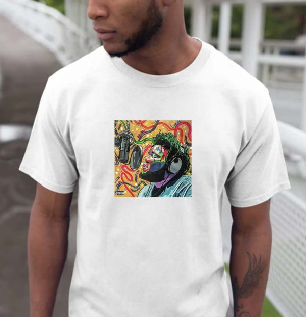 Rod Wave Album Beautiful Mind Cover Official T-shirt