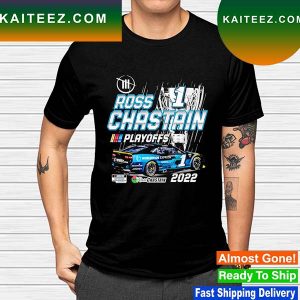 Ross Chastain Trackhouse Racing Team Collection Black 2022 NASCAR Cup Series Playoffs T-shirt