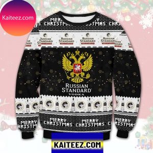 Russian Standard Vodka 3D Christmas Ugly Sweater