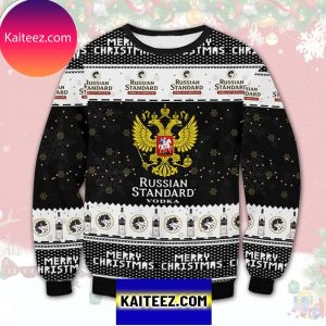 Russian Standard Vodka 3D Christmas Ugly Sweater