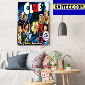 Ryan Reynolds In Clue The Classic Mystery Game Decorations Poster Canvas