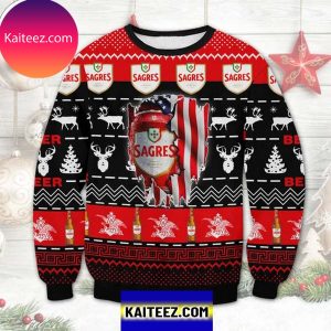 Sagres Beer 3D Christmas Ugly Sweater