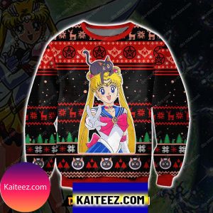 Sailor Moon 3d Print Christmas Ugly Sweater