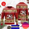 Rutgers Scarlet Knights Football Team Logo Personalized Christmas Ugly Sweater