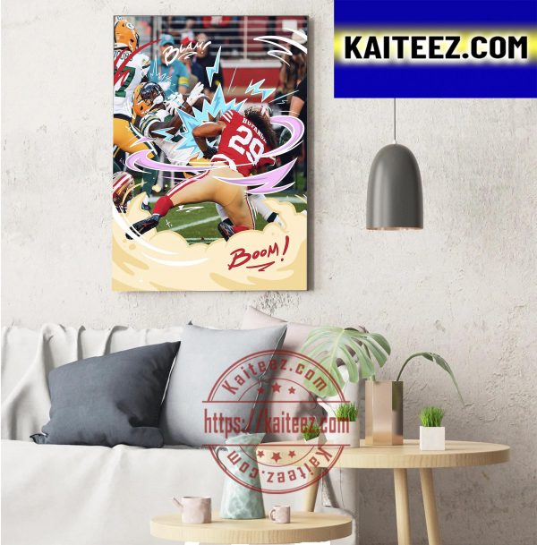 San Francisco 49ers BOOM Goes The Dynamite Art Decor Poster Canvas