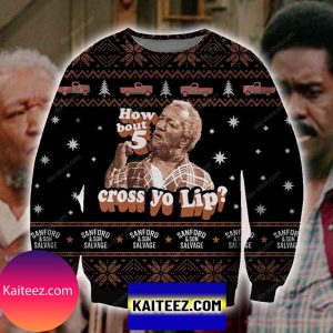 Sanford And Son Knitting Pattern 3d Print Christmas Ugly Sweater