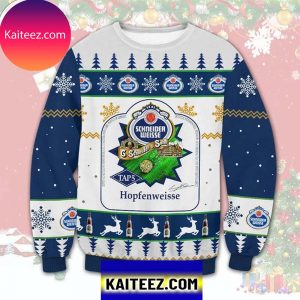 Schneider Weisse Hopfenweisse 3D Christmas Ugly Sweater