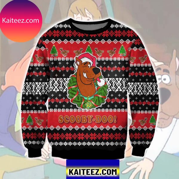 Scooby-doo 3d All Over Printed Christmas Ugly Sweater