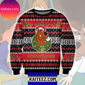 Scooby-doo 3d All Over Printed Christmas Ugly  Sweater