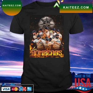 Seattle Mariners Baseball Los Bomberos T-shirt