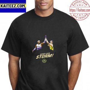 Seattle Storm Good Luck Storm In The Playoffs Vintage T-Shirt