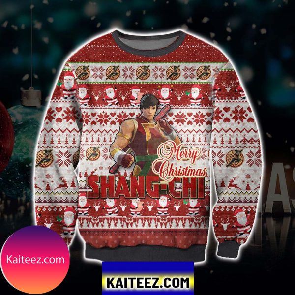 Shang-chi 3d All Over Printed Christmas Ugly Sweater