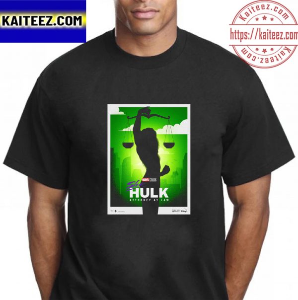 She Hulk Attorney At Law Original Series Poster Vintage T-Shirt