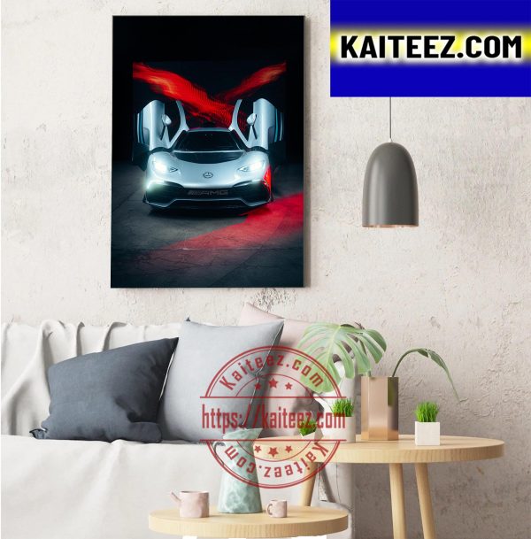 Silverstone Of Mercedes AMG Art Decor Poster Canvas