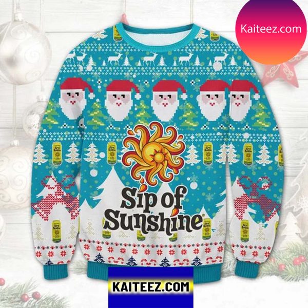 Sip Of Sunshine Ipa 3D Christmas Ugly Sweater