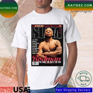 Slam Dennis Rodman The Good The Bad T-Shirt