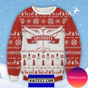 Smirnoff Vodka 3D Christmas Ugly Sweater