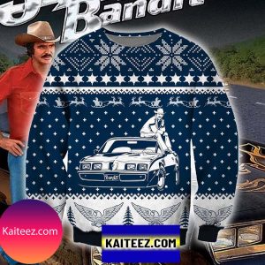 Smokey And The Bandit Knitting Pattern 3d Print Christmas Ugly Sweater